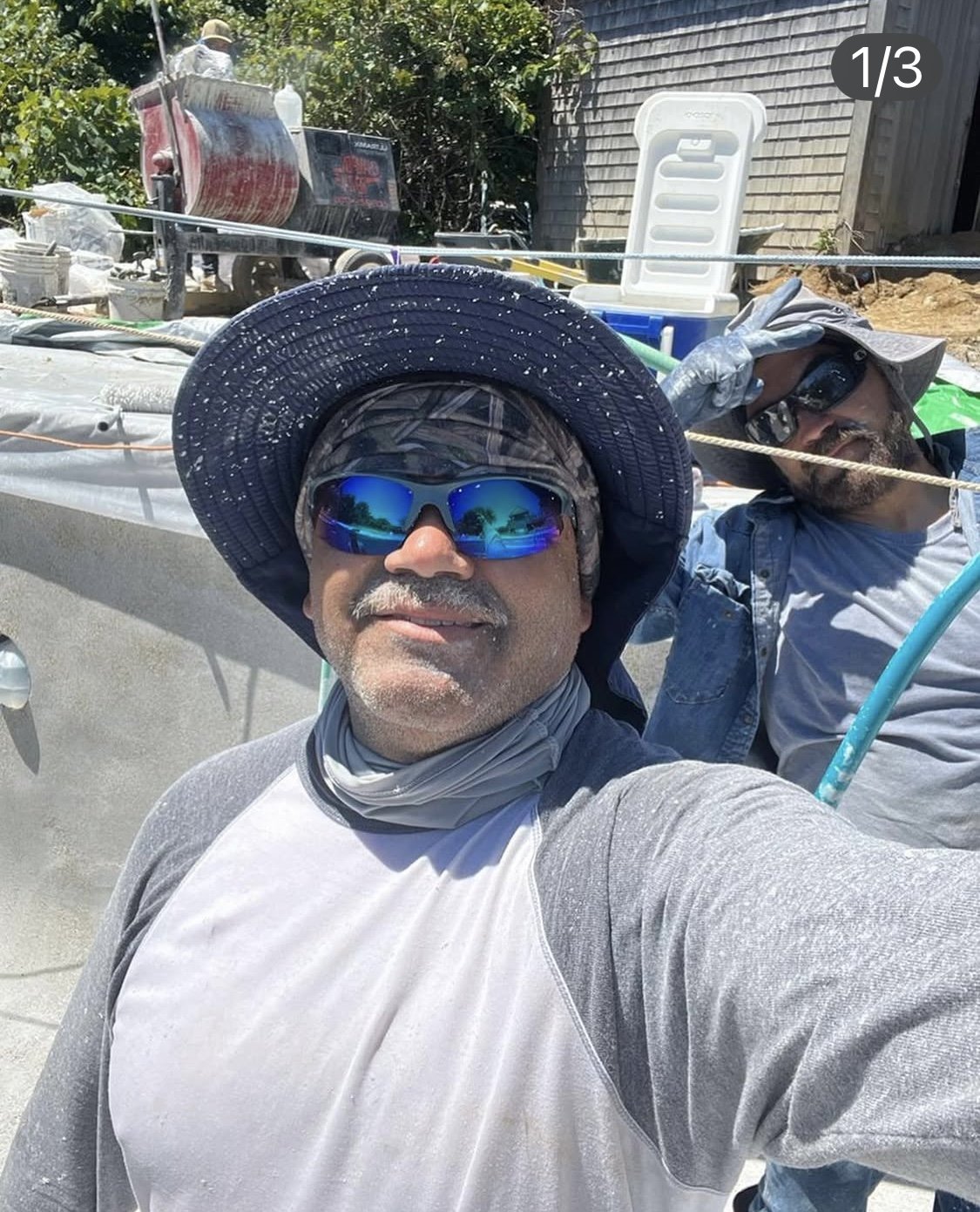 Custom gunite pool and spa project by Blue Water Pools & Spas