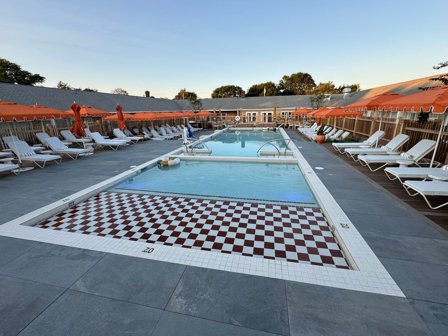 Custom gunite pool and spa project by Blue Water Pools & Spas